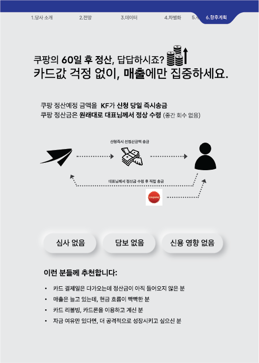 쿠팡 60일 정산 해결